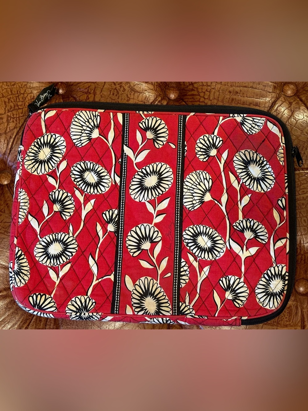 Vera Bradley Quilted Floral Laptop Case
